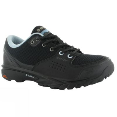 Botas de Montaña Hi-Tec V-Lite Wild-Life Low I Waterproof Mujer - Negras / Azules - Chile UHV971408